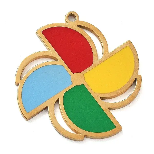 304 Stainless Steel Enamel Pendants