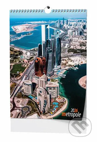 Metropole 2026 - nástěnný kalendář