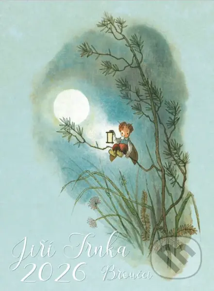 Nástěnný kalendář Broučci 2026 - Jiří Trnka