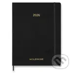 Moleskine – 15-mesačný týždenný vertikálny diár Essential 2026 - čierny