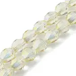 Electroplate Glass Beads Strands