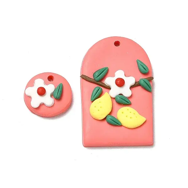 Handmade Polymer Clay Pendants Sets