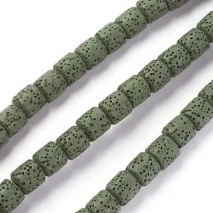 Natural Lava Rock Beads Strands