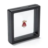 Square Transparent PE Thin Film Suspension Jewelry Display Box