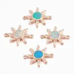 Synthetic Opal Links connectors