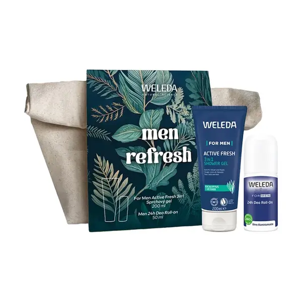 WELEDA Dárkové balení taštička men refresh