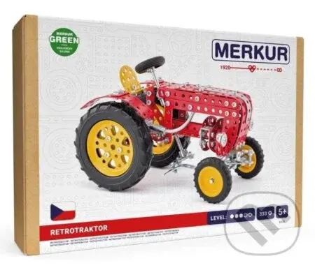 Merkur Retrotraktor - hra z kategorie Stavebnice