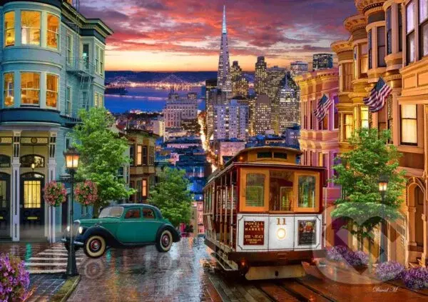 San Francisco Trolley - puzzle z kategorie Mestá a stavby