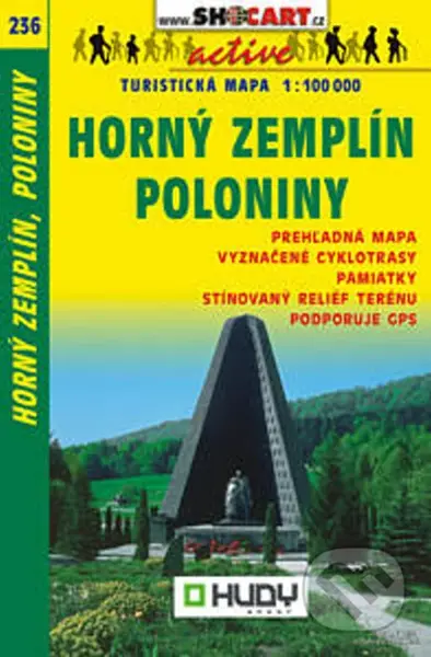 Horný Zemplín, Poloniny 1:100 000 (Turistická mapa 236)