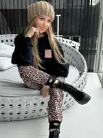 Sweatshirt black By o la la cxp1155.black