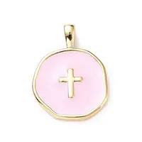 Brass Enamel Pendants