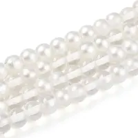 Baking Painted Transparent Glass Beads