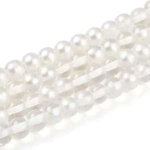 Baking Painted Transparent Glass Beads