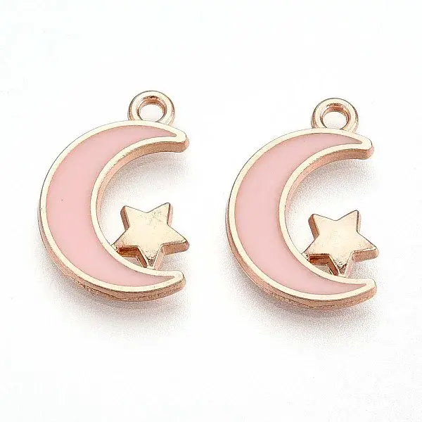 Alloy Enamel Pendants