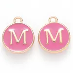 Golden Plated Alloy Enamel Charms
