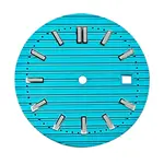 Luminous Glow in the Dark Brass Clock Face Dial