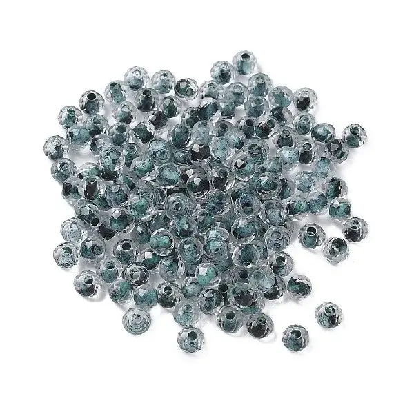 130Pcs 10G Transparent Glass Seed Beads