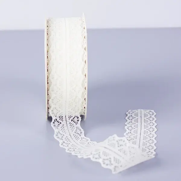 25 Yards Flat Cotton Lace Trims