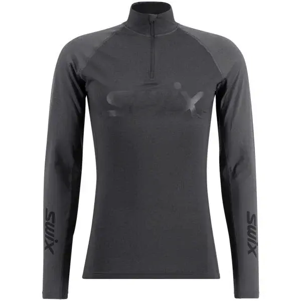 Swix RACEX DRY Pánské funkční triko s dlouhým rukávem, černá, velikost