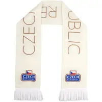 FLLÖS FANLINE SCARF CZECH 10 Zimný šál, biela, veľkosť UNI