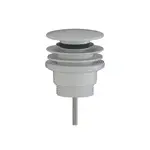 Výpusť k umývadlu click clack SAT biela matná plast SATAUCCBM