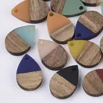 Resin & Walnut Wood Pendants