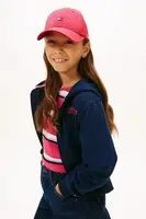 Dětská baseballová čepice Tommy Hilfiger růžová barva, KA0KA00025