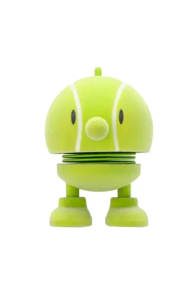Dekorativní figurka Hoptimist Tennis Bumble 5,9 x 7,6 cm zelená barva