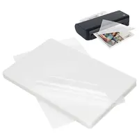100Pcs Plastic Laminating Pouch Film Photo Protecting Sheets