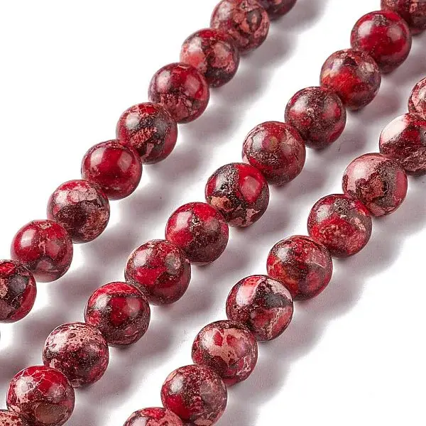 Natural Imperial Jasper Beads Strands