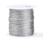 25M 12-Ply Round PET Metallic Thread