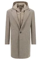 Boggi Milano Prechodná bunda  tmavošedá