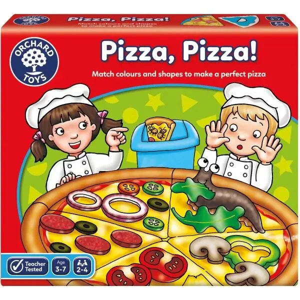 ORCHARD TOYS PIZZA, PIZZA! Vzdelávacia hra, mix, veľkosť