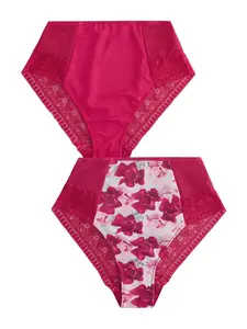 B by Ted Baker Nohavičky  sivá / ružová / biela