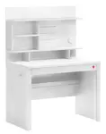 Psací stůl s malým nástavcem a usb vendella - bílá