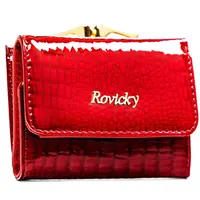 Dámska kožená peňaženka červená - Rovicky Galax