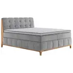 Livetastic POSTEL BOXSPRING, 180/200 cm, barvy stříbra
