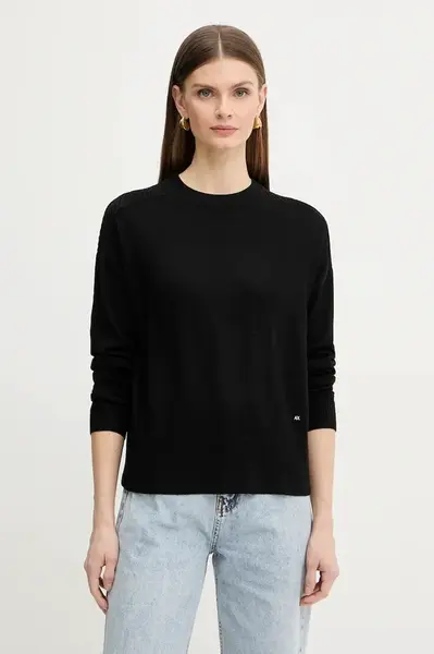 Svetr s příměsí vlny Armani Exchange