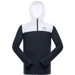 ALPINE PRO FANC Pánska funkčná mikina, tmavo modrá, veľkosť