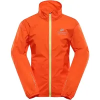 ALPINE PRO SPINO Detská prechodová bunda, oranžová, veľkosť 152-158