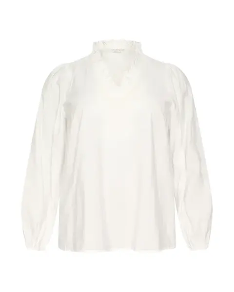 KAFFE CURVE Blúzka 'Anni'  biela