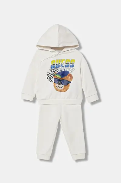 Kojenecká bavlněná tepláková souprava Guess 2-pack