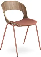 LD SEATING Konferenční židle LOTUS, LT-02-H-N13, červená cihlová podnož