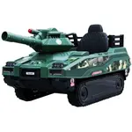 BLUETOUCH TANK Dětský elektrický tank, tmavě zelená, velikost