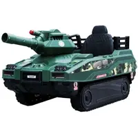 BLUETOUCH TANK Dětský elektrický tank, tmavě zelená, velikost