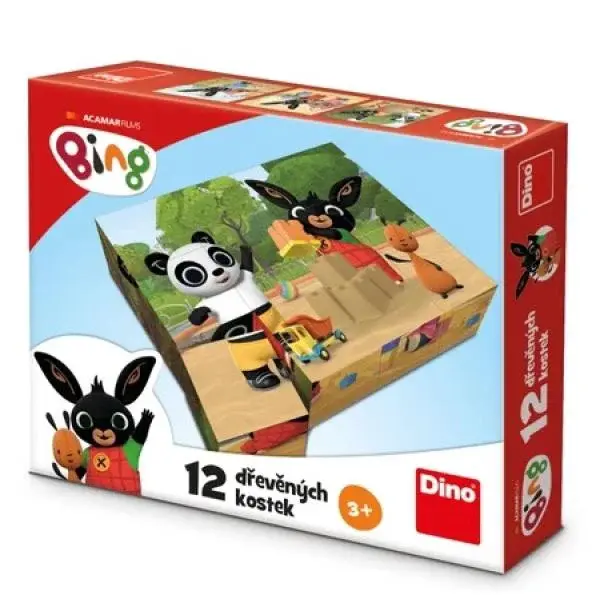Dřevěné kostky Bing
