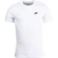 Nike SPORTSWEAR CLUB Pánské tričko, bílá, velikost