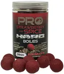 Starbaits boilie hard pro strawberry spice 200 g - 20 mm