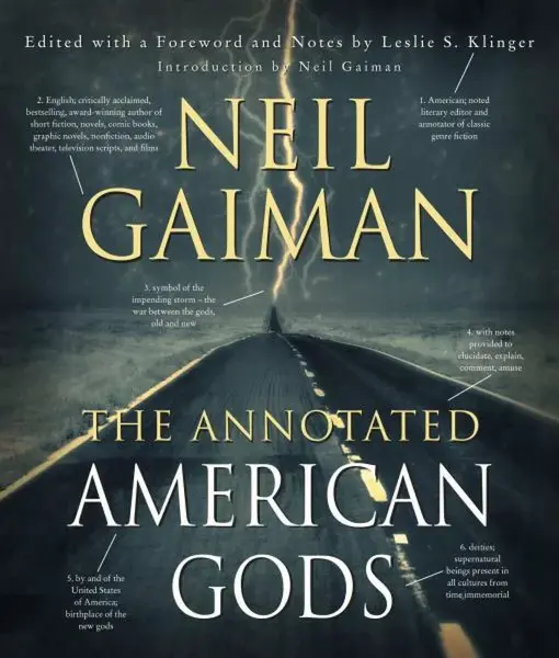 The Annotated American Gods (poškozená) - Neil Gaiman