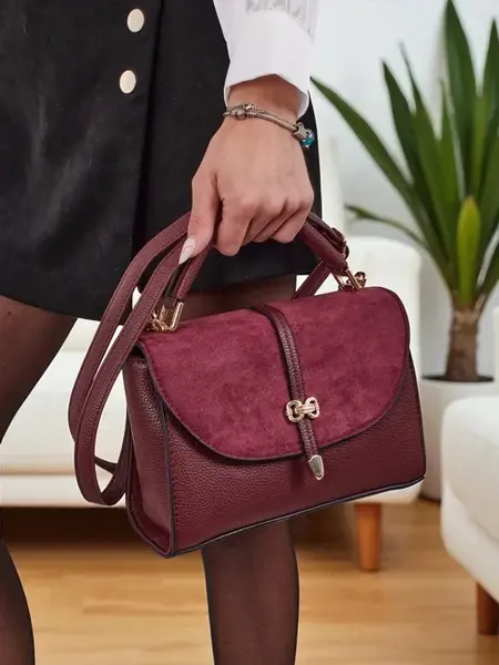 Resti Women's eco-leather handbag Sofia Black